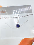 Tanzanite- Capricorn Birthstone Pendant Sterling Silver