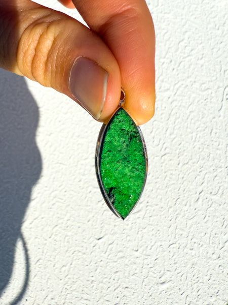 Uvarovite Pendant