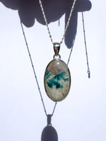 Indicolite blue tourmaline pendant