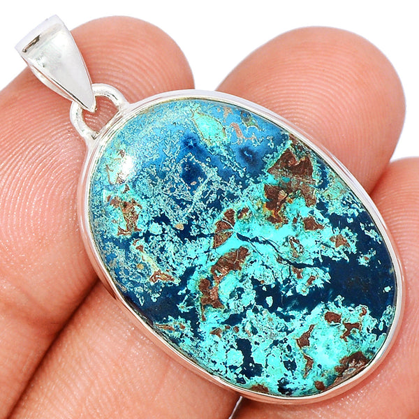 Shattuckite pendant