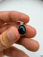 Black Star Sapphire Pendant