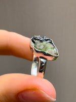 Moldavite Ring Size 7.5