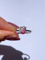 Watermelon Tourmaline Ring size 7.5