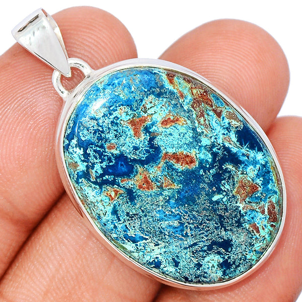 Shattuckite pendant