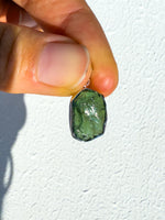 Green Apatite Pendant