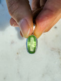 Green Kyanite Faceted Pendant