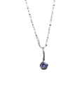 Tanzanite- Capricorn Birthstone Pendant Sterling Silver