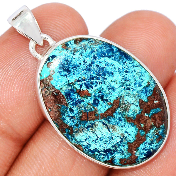 Shattuckite pendant