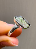 Moldavite Ring Size 7