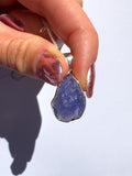 Tanzanite Raw Pendant