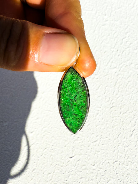 Uvarovite Pendant