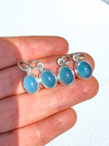 Blue Chalcedony Pendant small