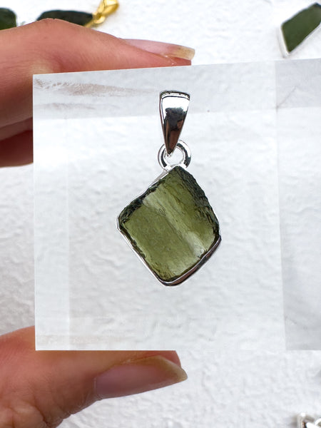 Moldavite Pendant