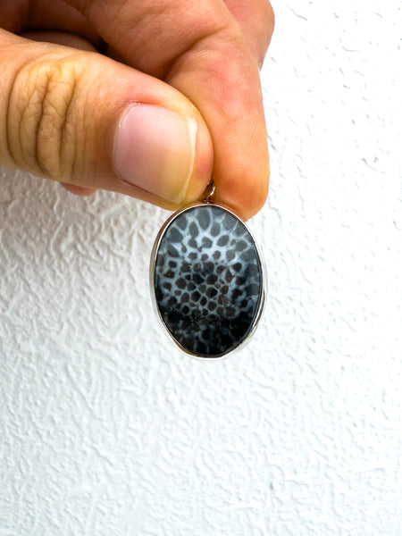 Black Coral Pendant