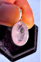 Morganite Faceted Pendant