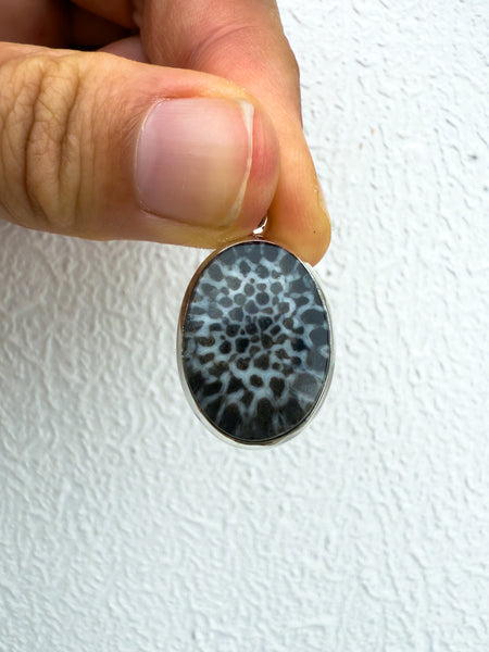 Black Coral Pendant