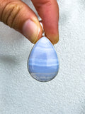 Blue Lace Agate  Pendant