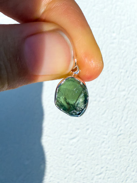 Green Apatite Pendant