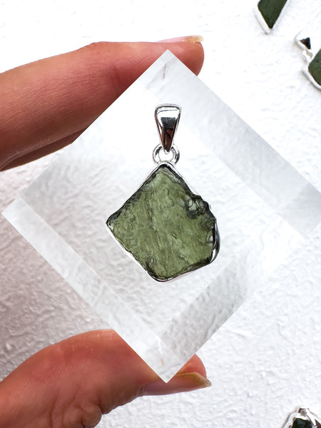 Moldavite Pendant