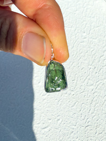 Green Apatite Pendant