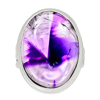 Trapiche Amethyst size 6.5 Ring