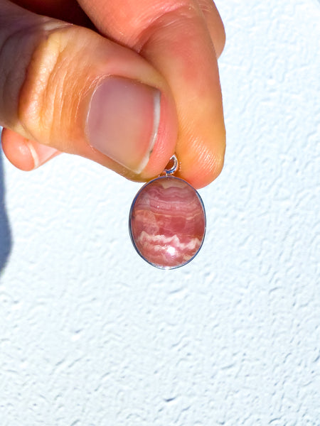 Rhodochrosite Pendant