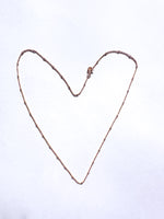 Satellite Chain 18k Rose Gold Vermeil 18 Inch