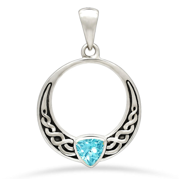 Celtic Topaz Pendant