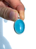 Blue Chalcedony Pendant