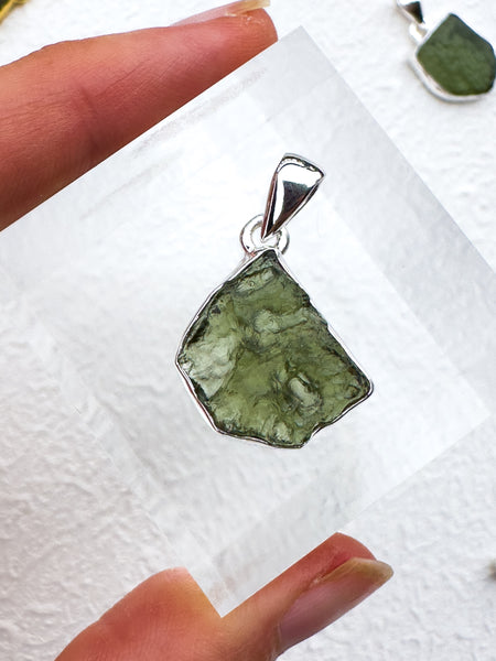 Moldavite Pendant