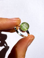 Green Kyanite Ring  size 7