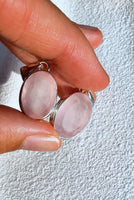 Rose Quartz Faceted Pendant