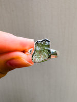 Moldavite Ring Size 7.5