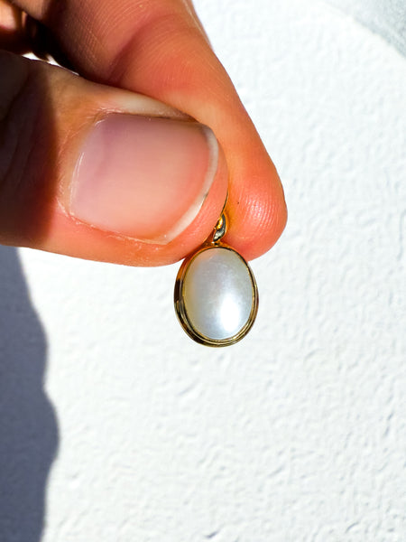 Pearl Pendant gold