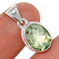 Green Amethyst Pendant