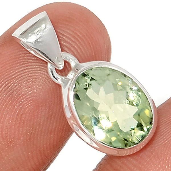 Green Amethyst Pendant