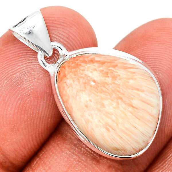 Pink Scolecite Pendant