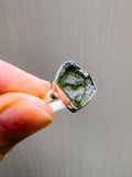 Moldavite Ring Size 6