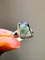 Moldavite Ring Size 6.5