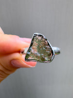 Moldavite Ring Size 9