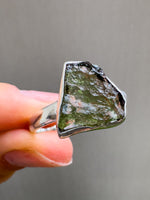 Moldavite Ring Size 9