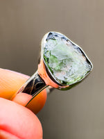 Moldavite Ring Size 10