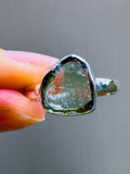 Moldavite Ring Size 10