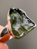 Moldavite Ring Size 11