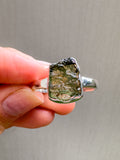 Moldavite Ring Size 11