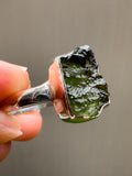 Moldavite Ring Size 11