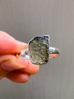 Moldavite Ring Size 12