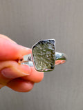 Moldavite Ring Size 12