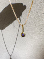 Tanzanite- Capricorn Birthstone Pendant Gold Vermeil