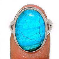 Rare Peru Opaline Size 7 Ring